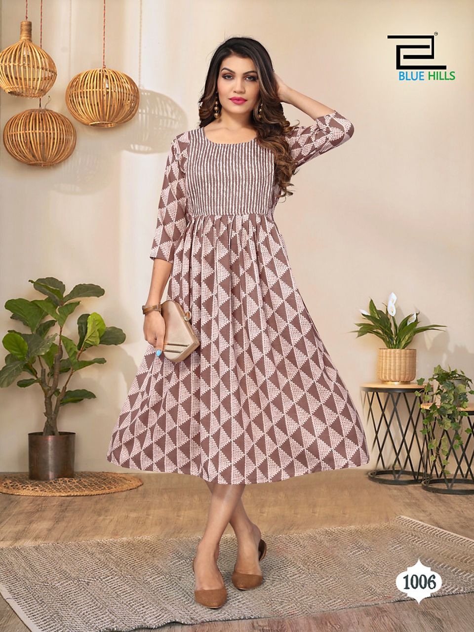 Blue Hills Happiness Feeding Wear Wholesale Designer Kurtis Catalog